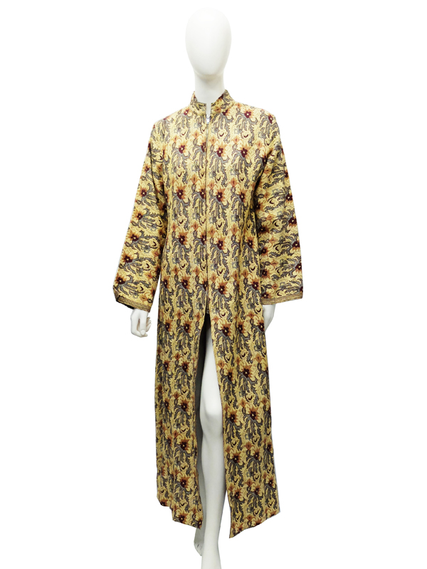 1970s Sherwani style front zipped coat_1