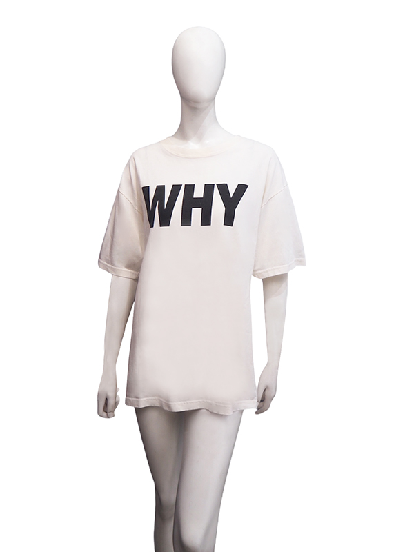 1990s Yoko Ono, Why / Why Not T-shirt _1