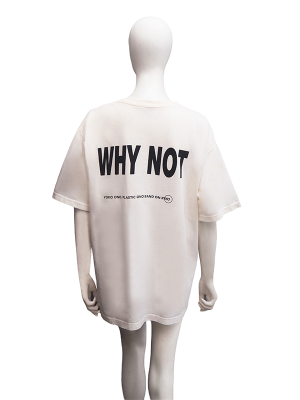 1990s Yoko Ono, Why / Why Not T-shirt _3
