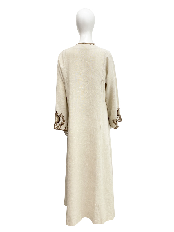 1969s Embroidered kaftan dress_3