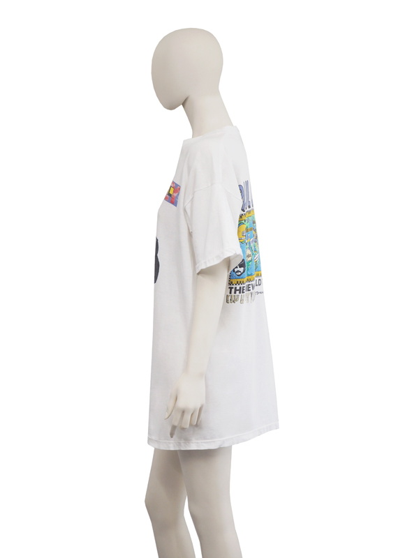 1993s Paul McCartney, unisex The New World Tour T-shirt_2