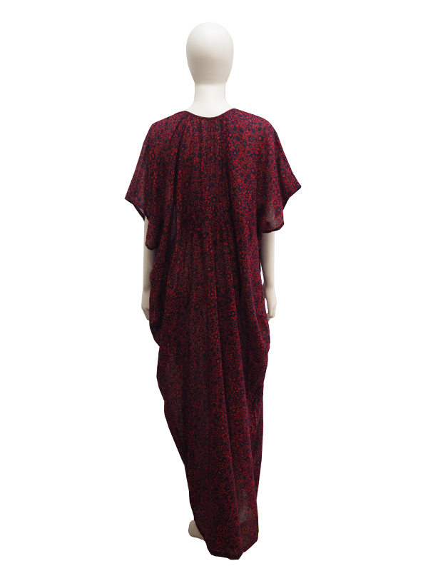 1960s Indian cotton kaftan dress _4