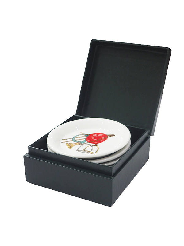 1980s Gucci,  set of 6 plates with box_6