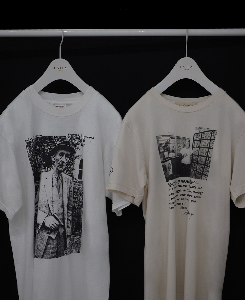 1990s William.S.Burroughs T-shirt _4