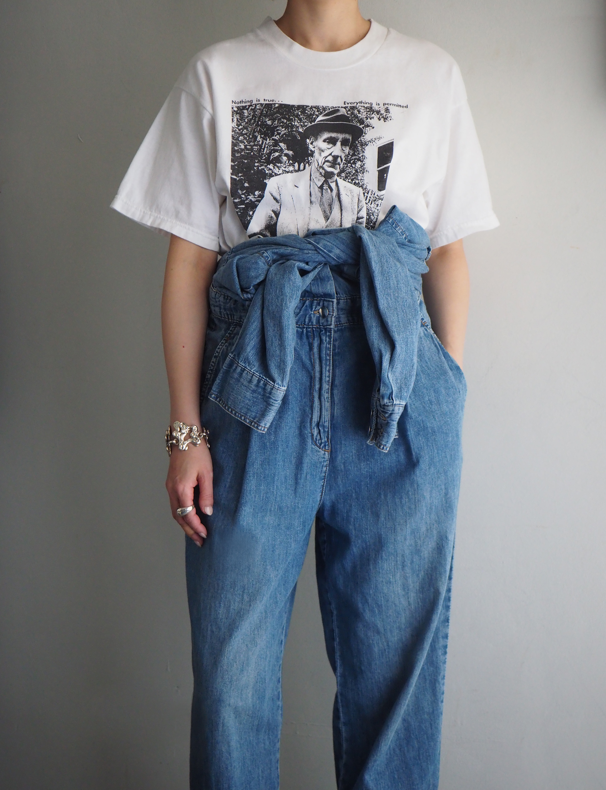 1990s William.S.Burroughs T-shirt _6
