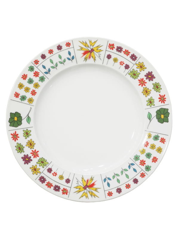 1959s Emilio Pucci x Rosenthal, plate(size L)_2