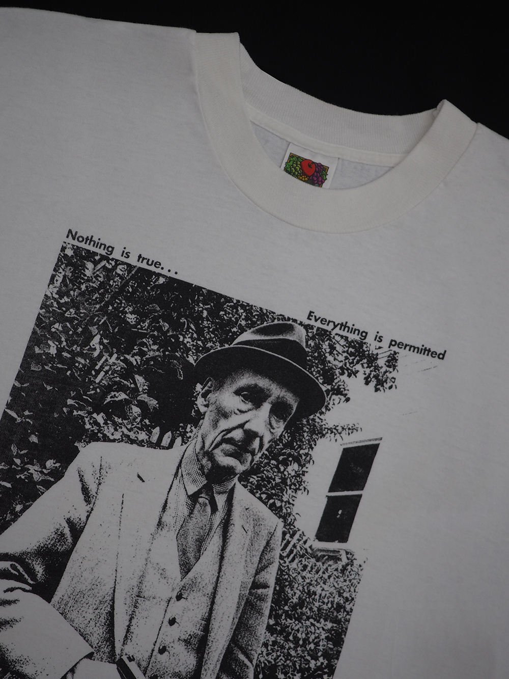 1990s William.S.Burroughs T-shirt _5